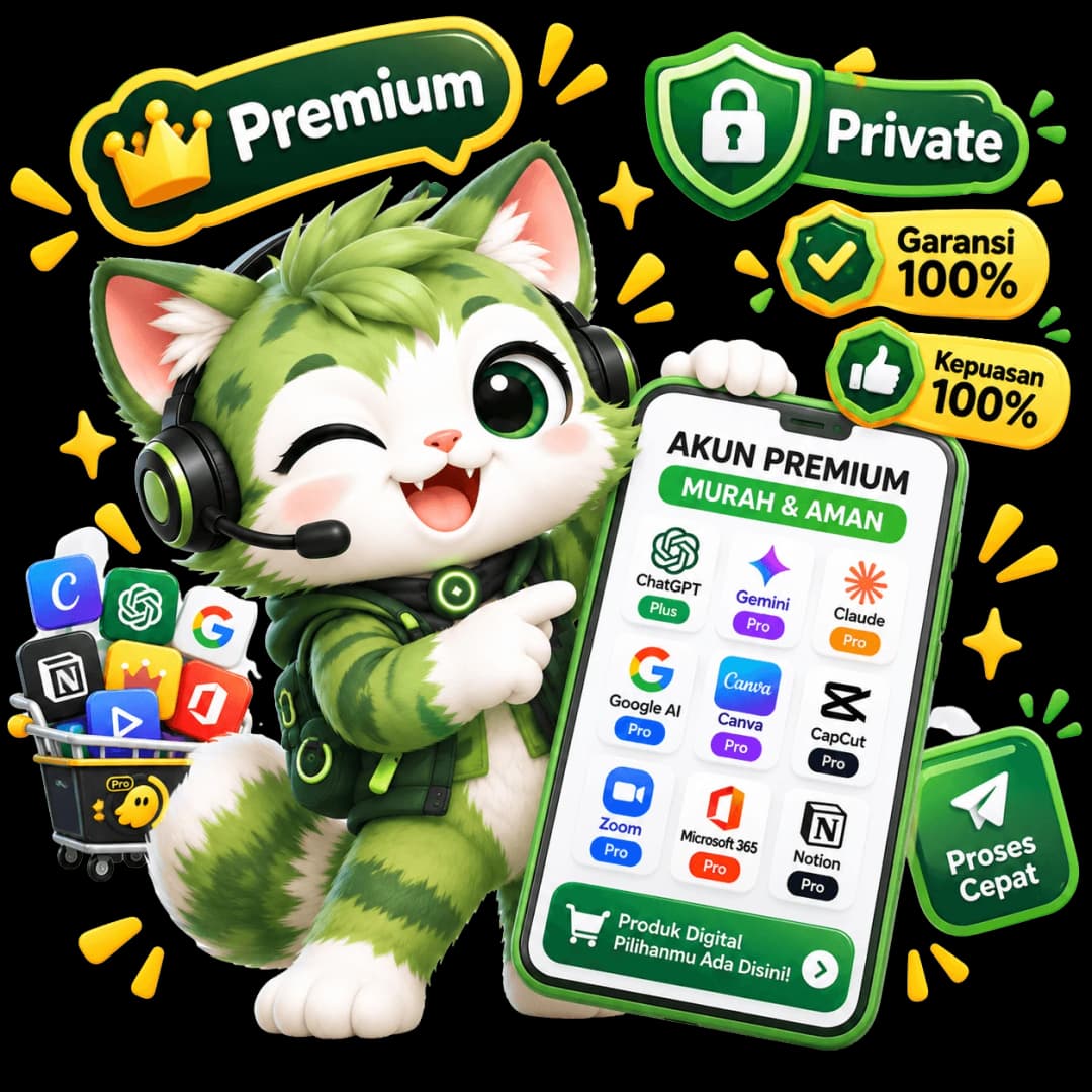 Maskot tiga langkah checkout