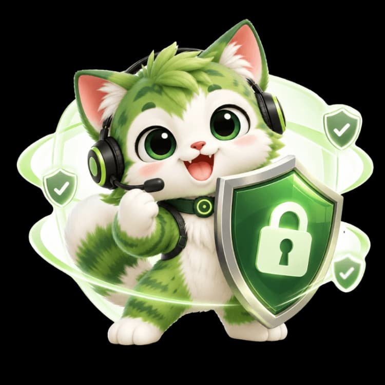 Maskot belanja produk digital